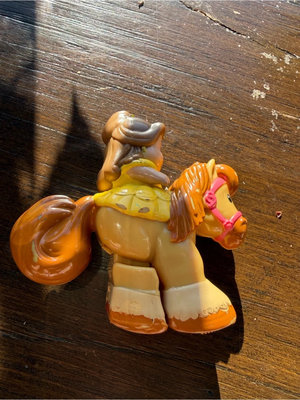 Little People Disney Princess Klip Klops Belle figure through and ramp - Picture 9 of 10